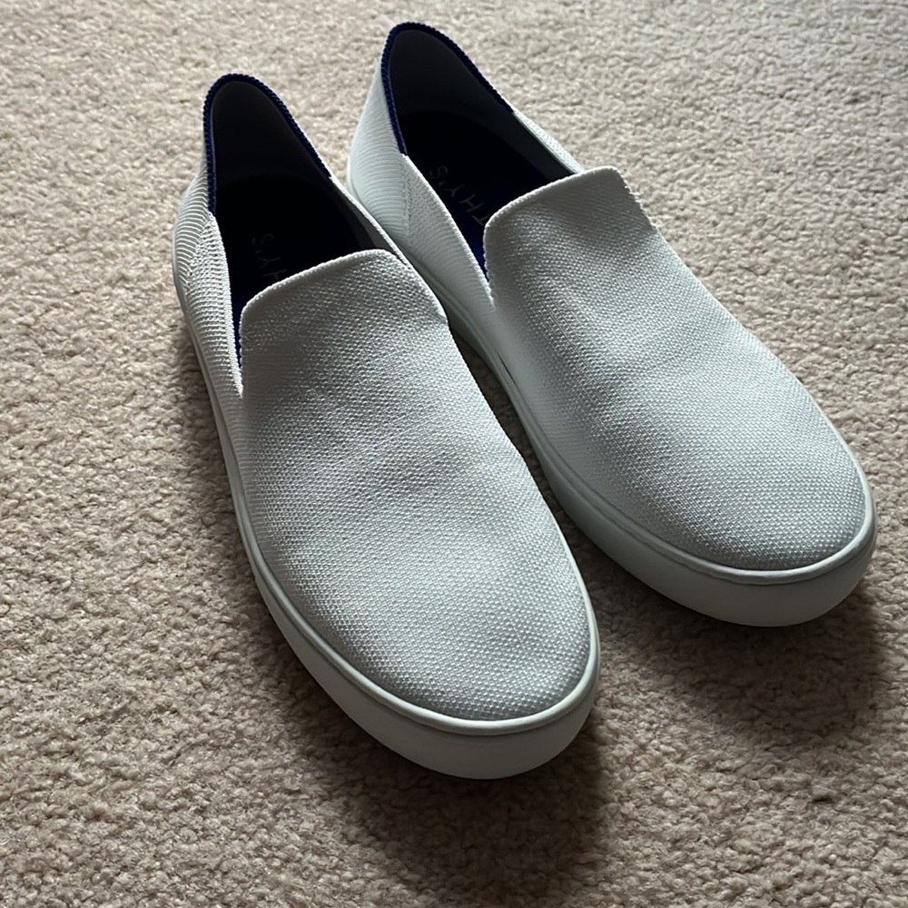 Rothy’s sneakers white size 9.5